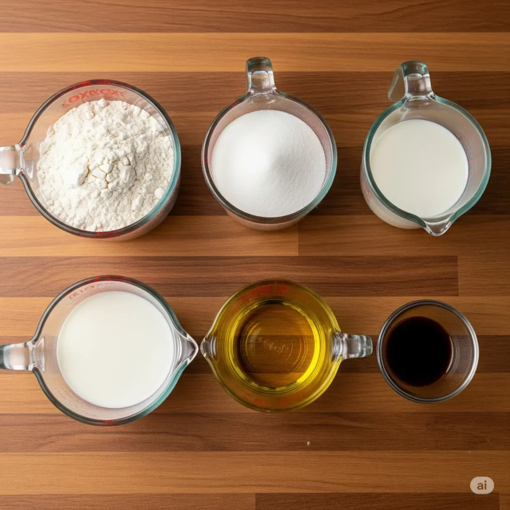 ingredients for mug cake no egg recipe